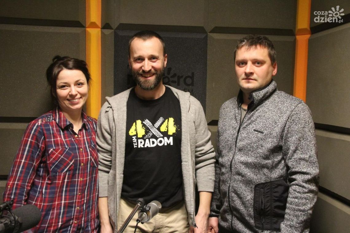 Agnieszka Czupryn i Paweł Bromberg - rozmowa w studiu lokalnym Radia rekord