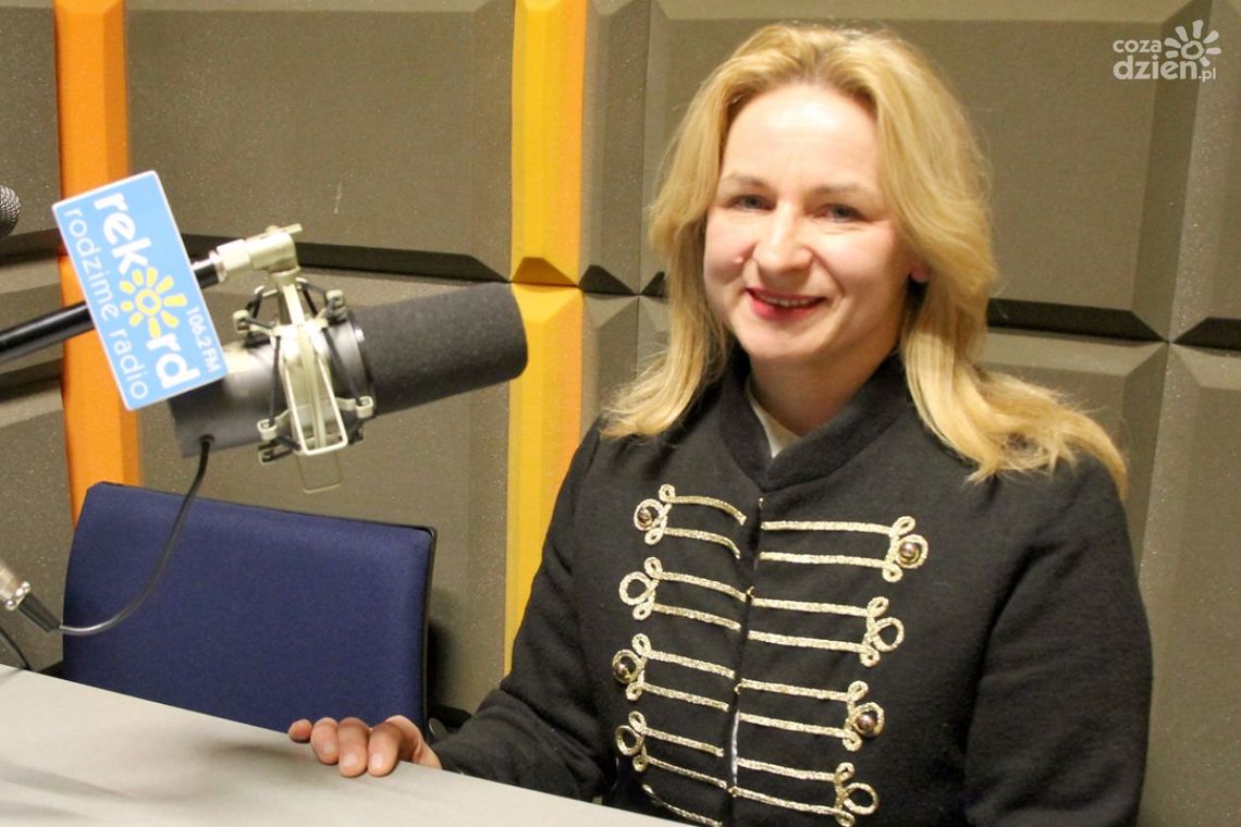 Agnieszka Stolarczyk - Rozmowa w studiu lokalnym Radia Rekord