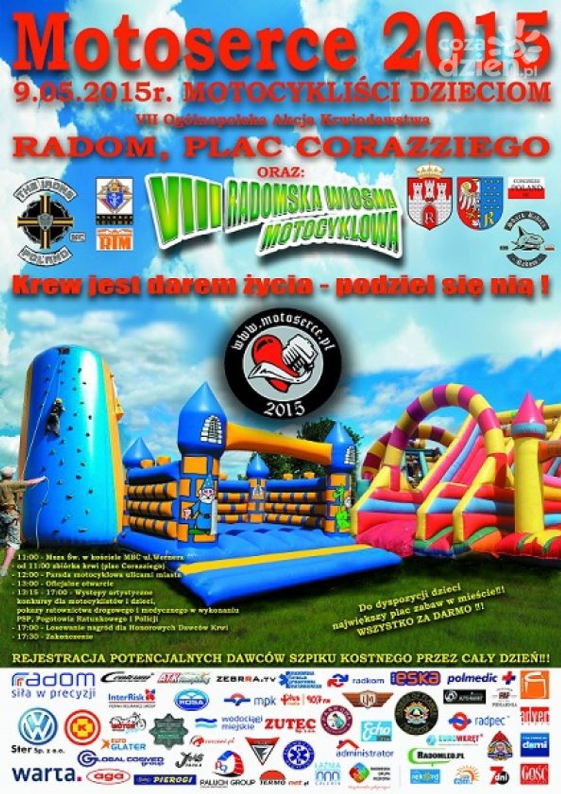 Akcja "Motoserce" - Twoja krew ratuje życie