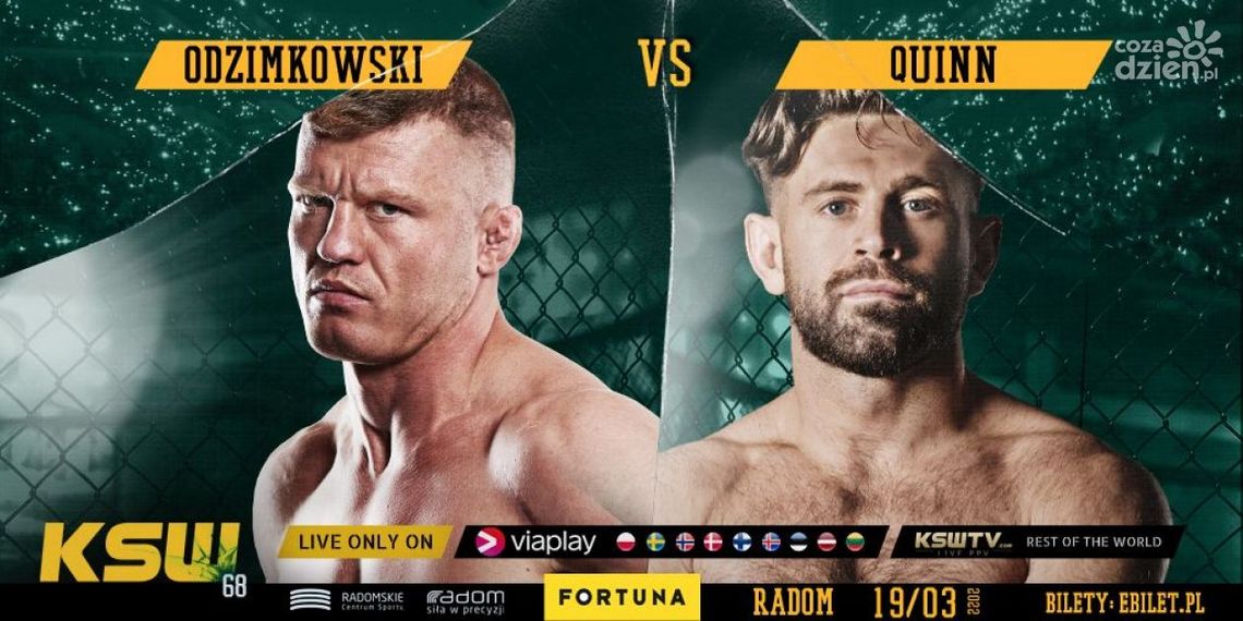 Albert Odzimkowski poznał rywala na KSW 68
