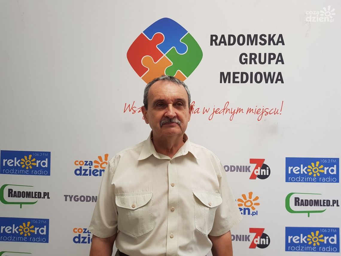 Aleksander Gajewski - gość studia lokalnego Radia Rekord