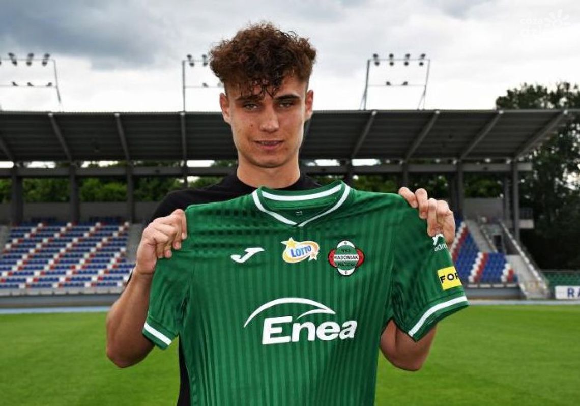 Aleksander Gajgier z kontraktem w Radomiaku. To rosły obrońca i młodzieżowiec