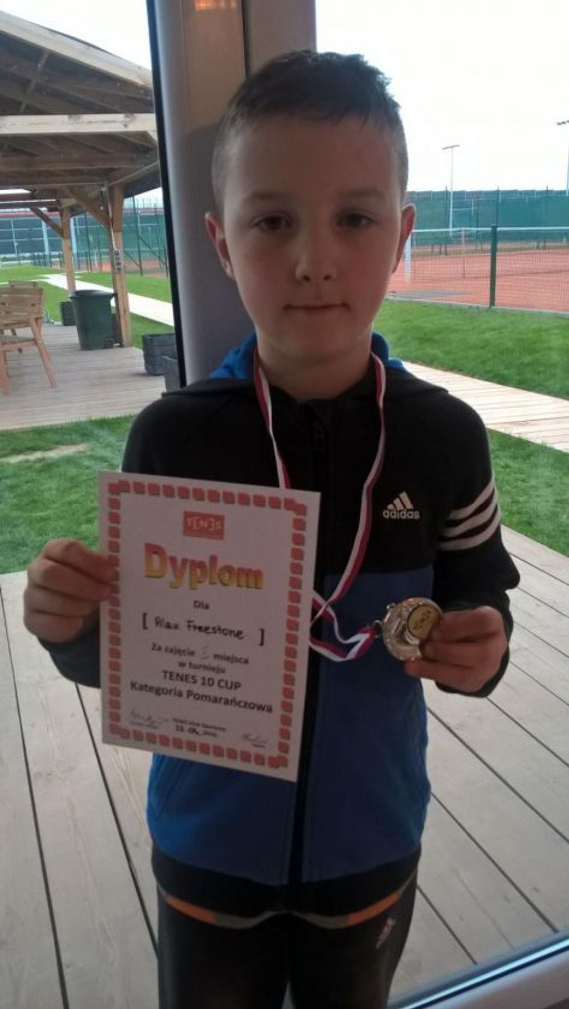 Alex  Freestone drugi w Warszawie