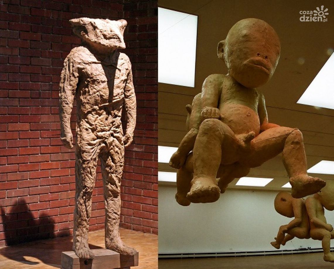 Ambroziak i Abakanowicz w Orońsku Ambroziak i Abakanowicz w Orońsku