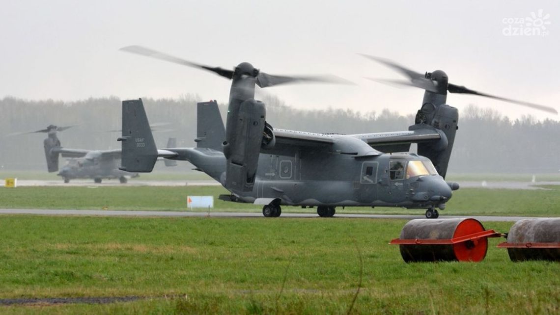 Amerykanie operowali z lotniska na Sadkowie