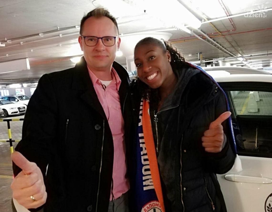 Amerykanka na testach w Radomce Amerykanka na testach w Radomce