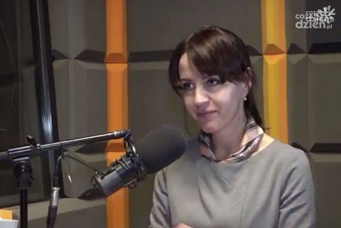 Anna Maria Białkowska - Rozmowa w studiu lokalnym Radia Rekord