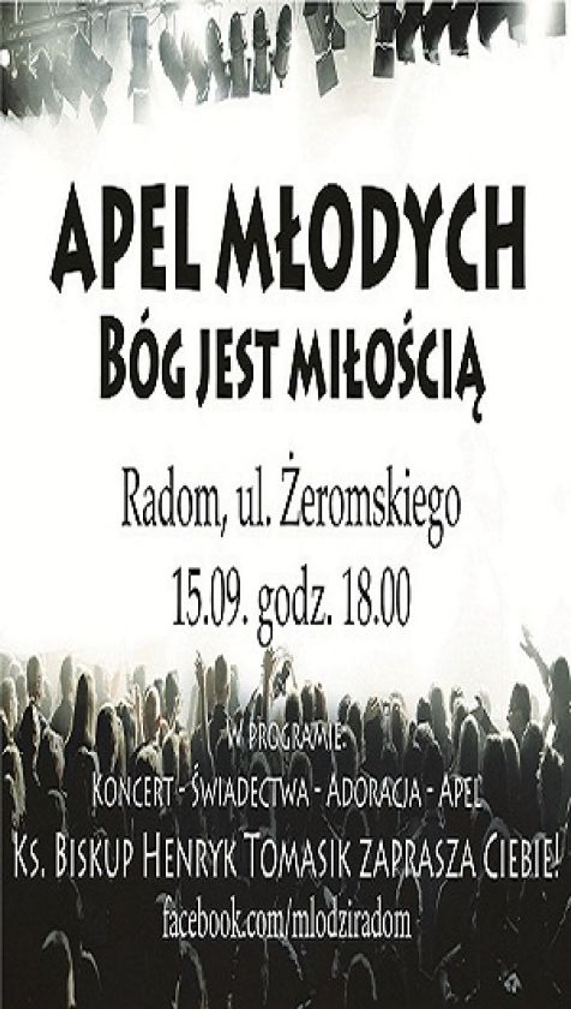 Apel Młodych już w najbliższą sobotę