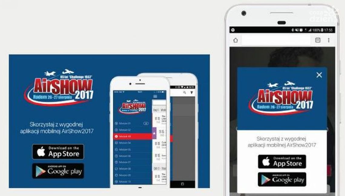 Aplikacja Air Show Go!