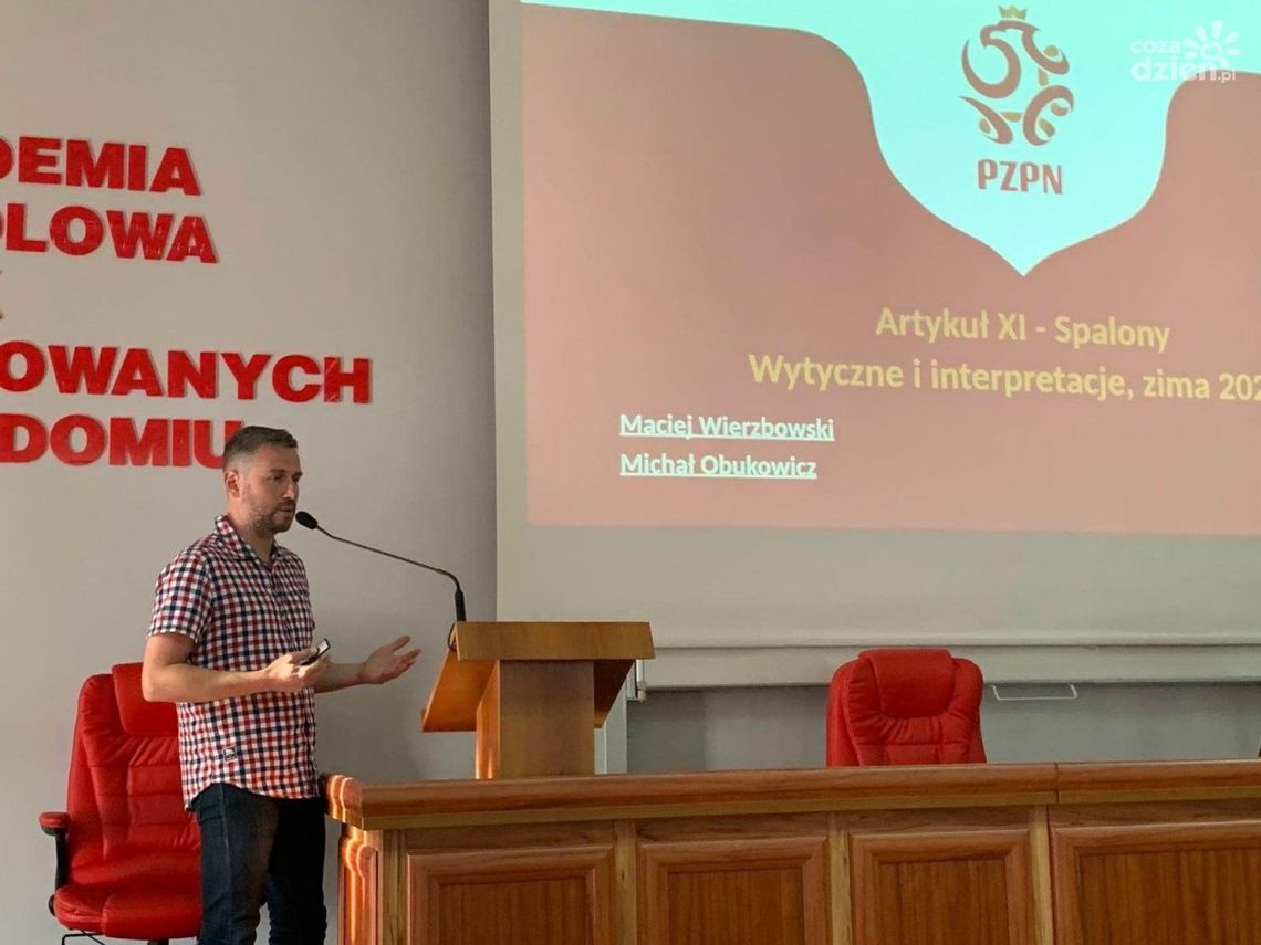 Arbiter finału mistrzostw świata w Katarze szkolił radomskich sędziów