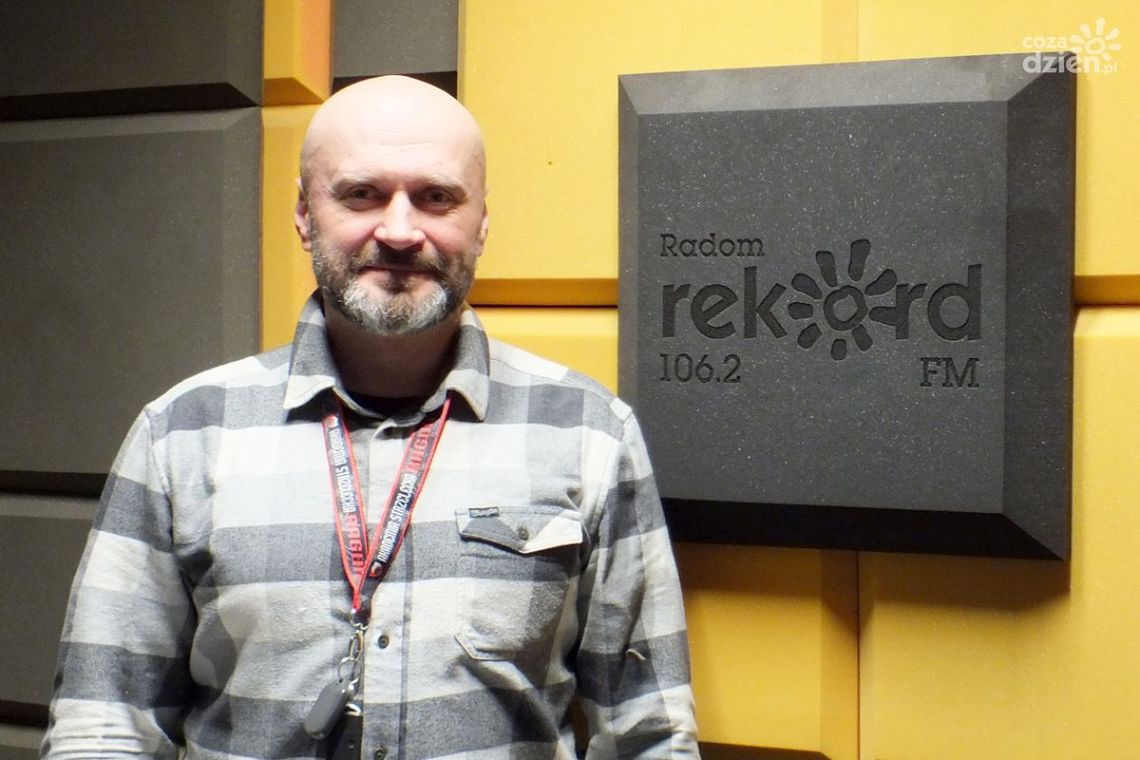 Arkadiusz Sajnok - rozmowa w studiu lokalnym Radia Rekord Arkadiusz Sajnok - rozmowa w studiu lokalnym Radia Rekord