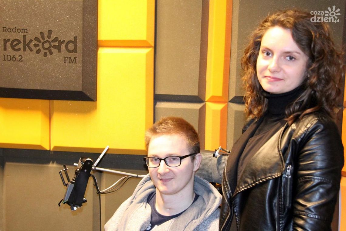 Artur Wachowicz i Ania Sajecka - rozmowa w studiu lokalnym Radia Rekord
