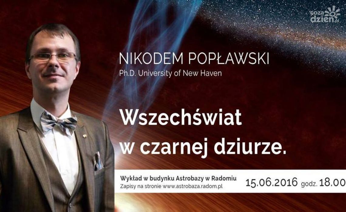 Astrofizyk odwiedzi Astrobazę