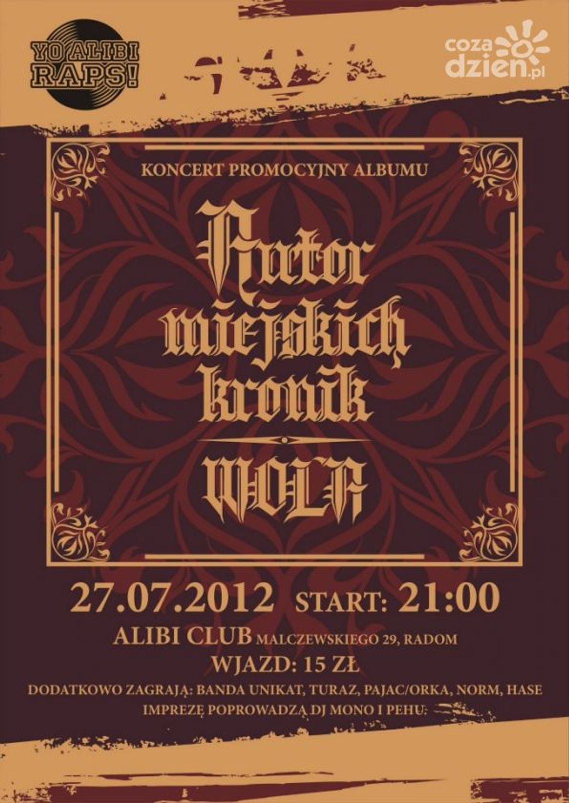 "Autor Miejskich Kronik" promocja albumu