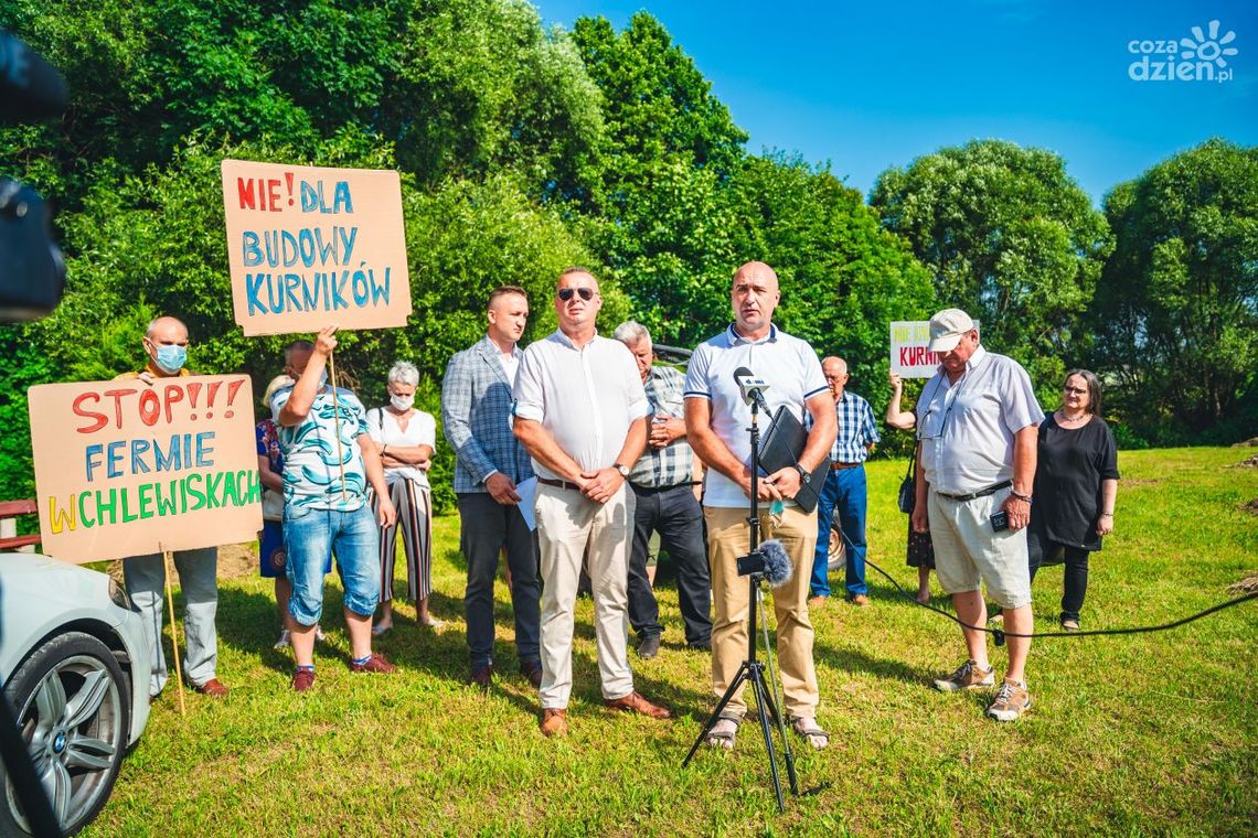 Awantura o kurzą fermę w Chlewiskach. Mieszkańcy przeciwni budowie Awantura o kurzą fermę w Chlewiskach. Mieszkańcy przeciwni budowie