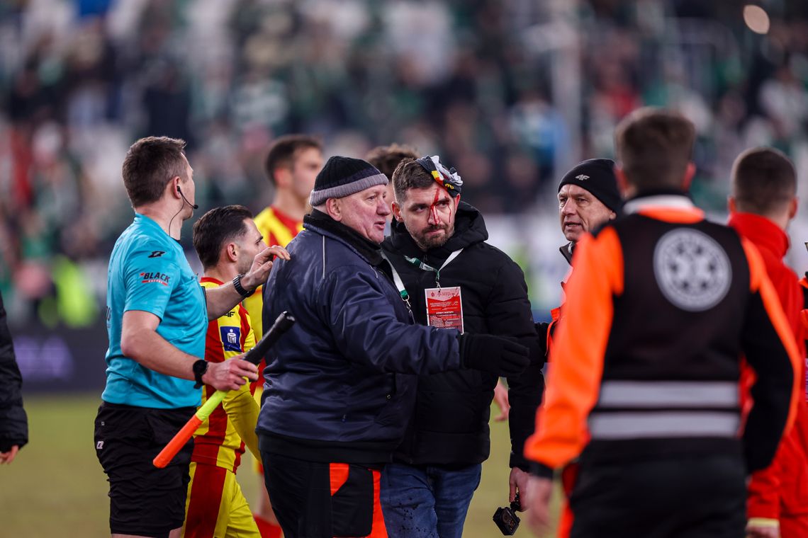 Awantura po meczu Radomiaka z Koroną. Zatrzymany mężczyzna!