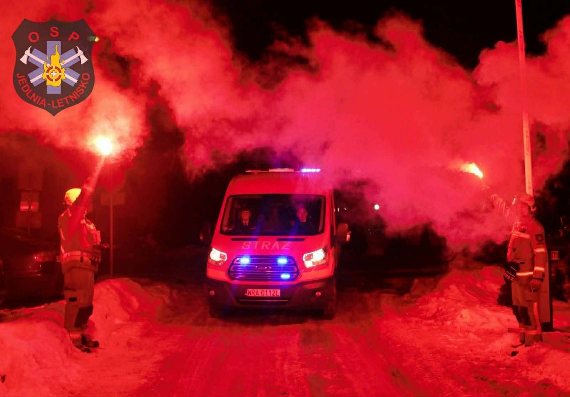 Uroczystości w OSP Jedlnia Letnisko. Nowy pojazd, wybory zarządu i podsumowanie 2025 roku