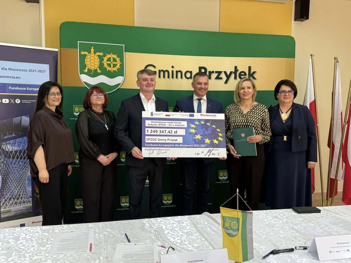 Modernizacja przychodni w Załazach w powiecie zwoleńskim