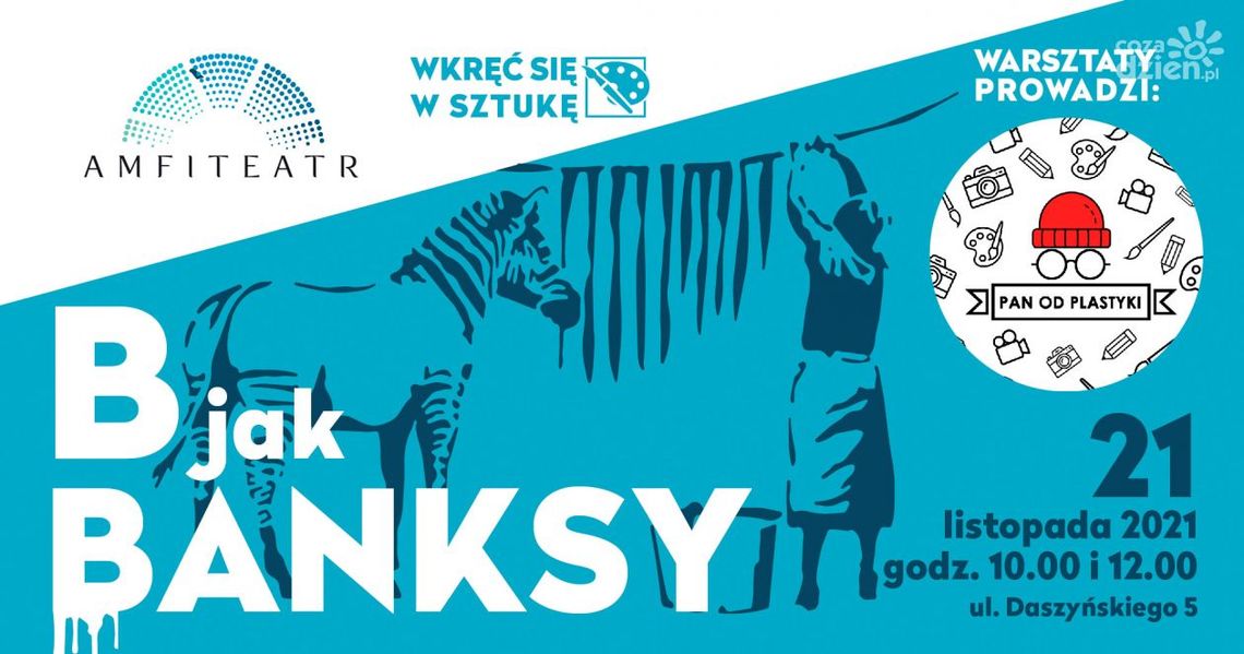 Bądź jak Banksy! Pan od plastyki pokaże, co i jak