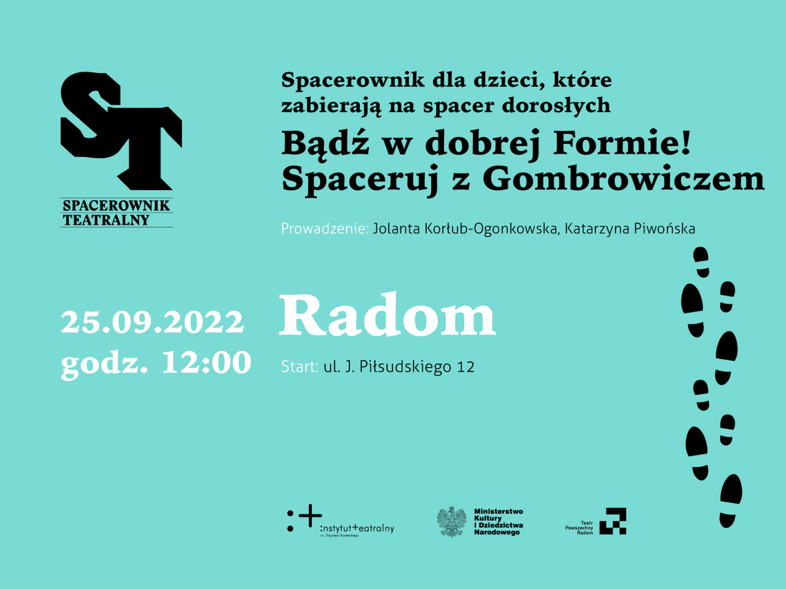 Bądź w dobrej Formie! – spaceruj z Gombrowiczem