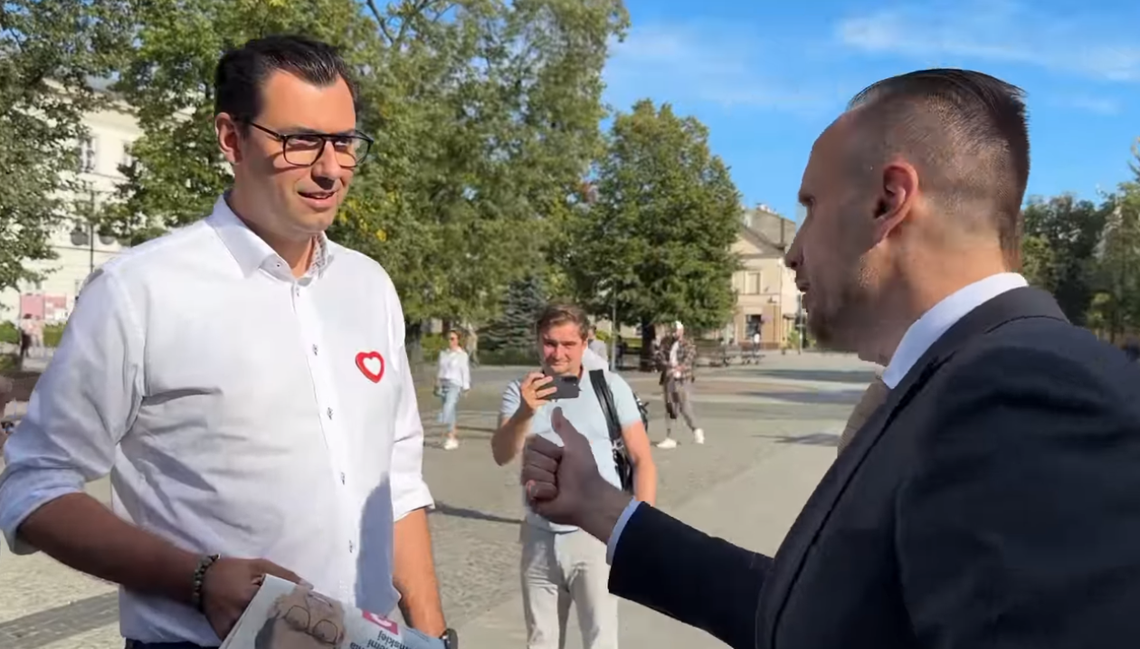 Bąkiewicz do Frysztaka: "Ja wpłacałem na chore dzieci jeszcze zanim pan przyszedł na świat"