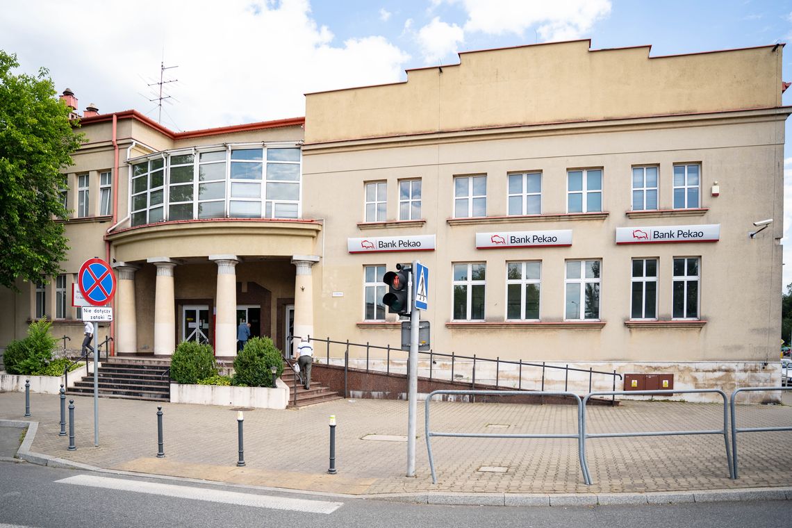 Bank Pekao wystawił na sprzedaż budynek przy ulicy Kościuszki Bank Pekao wystawił na sprzedaż budynek przy ulicy Kościuszki