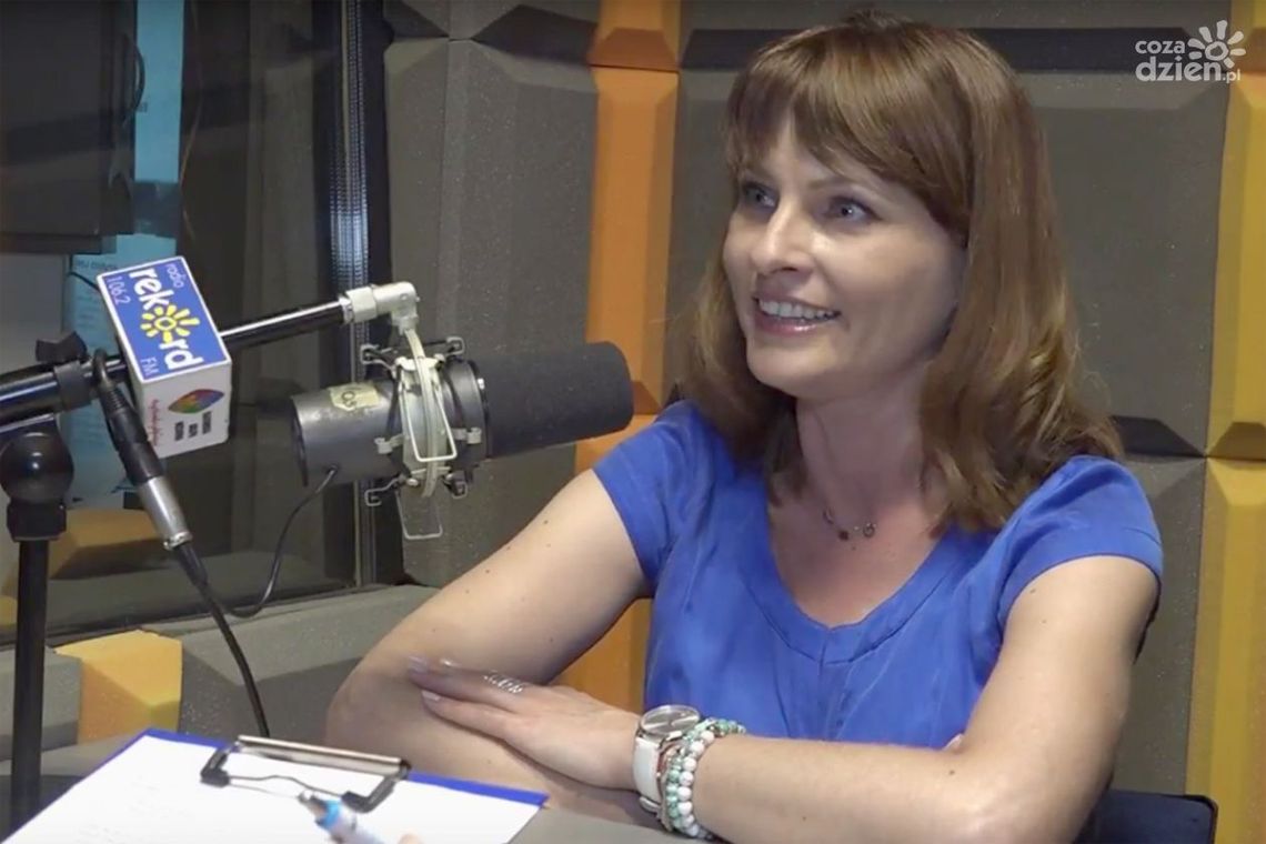 Barbara Łopyta - Rozmowa w studiu lokalnym Radia Rekord