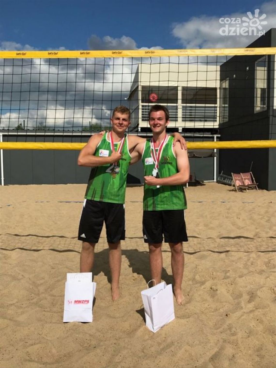 Bartosz Sławiński z RCS Czarnych Radom mistrzem Mazowsza w plażówce