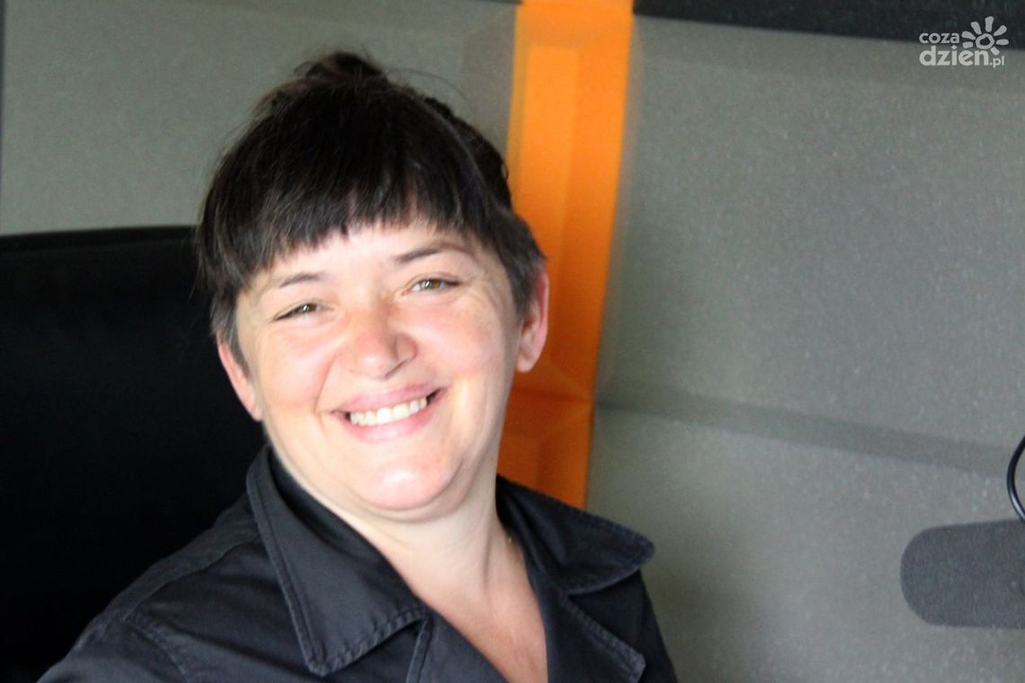 Beata Domaszewicz - rozmowa w studiu lokalnym Radia Rekord