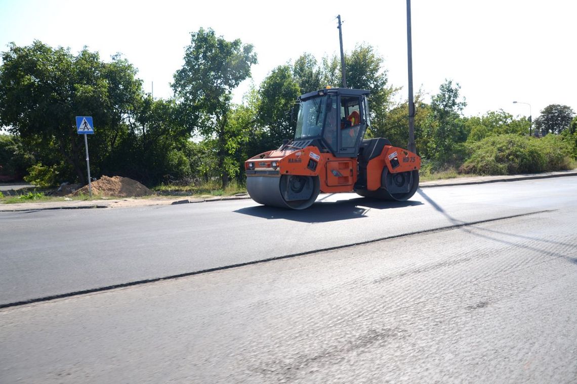 Będą układać asfalt na ulicy Lubelskiej!