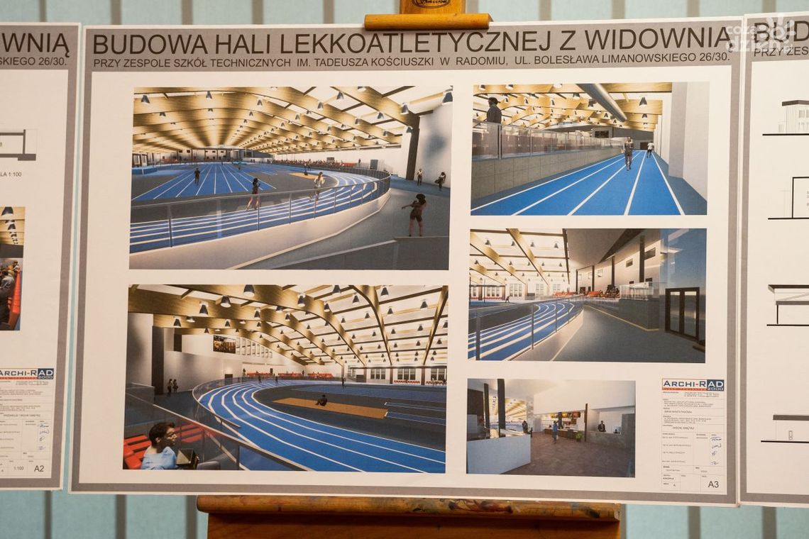 Będzie budowa hali lekkoatletycznej przy ZST w Radomiu?