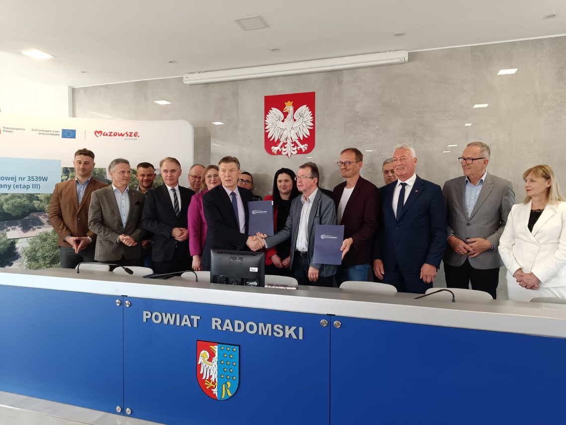 Będzie dalsza rozbudowa drogi powiatowej Radom - Gębarzów - Polany