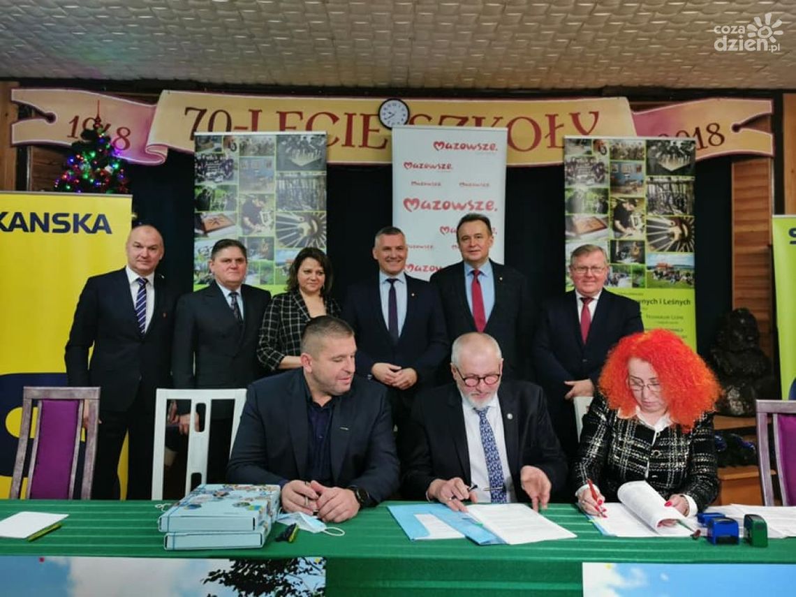 Będzie nowa siedziba szkoły drzewnej w Garbatce-Letnisku