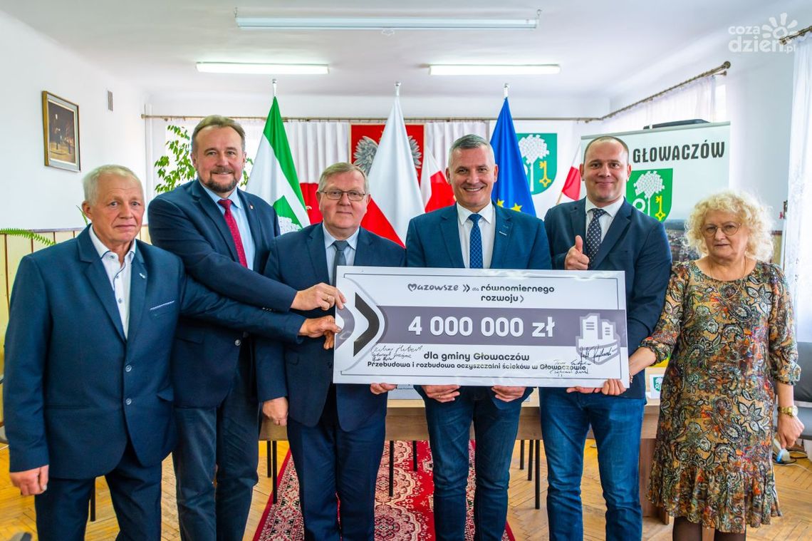 Będzie przebudowa oczyszczalni ścieków w Głowaczowie