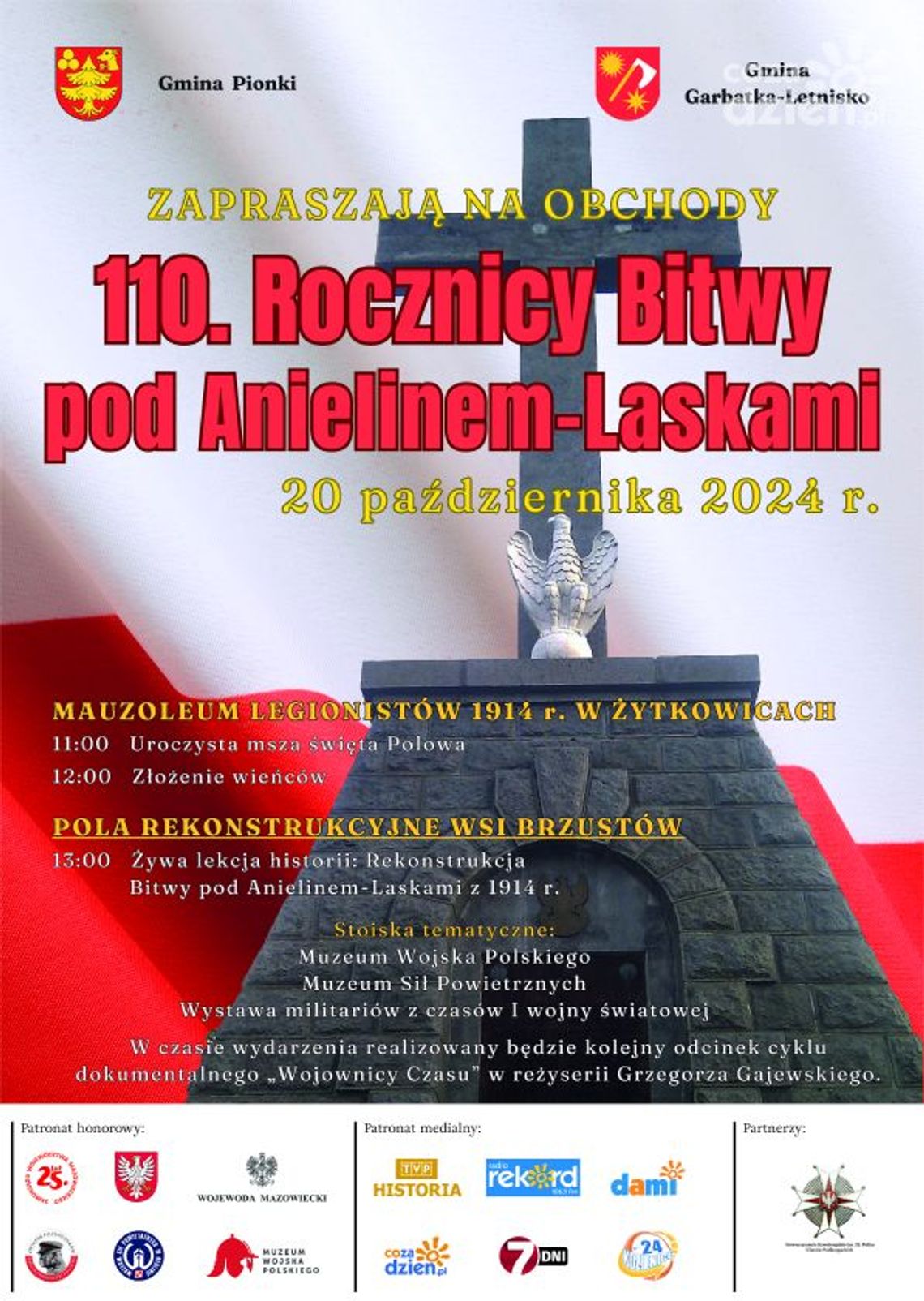 Będzie rekonstrukcja Bitwy pod Anielinem-Laskami Będzie rekonstrukcja Bitwy pod Anielinem-Laskami