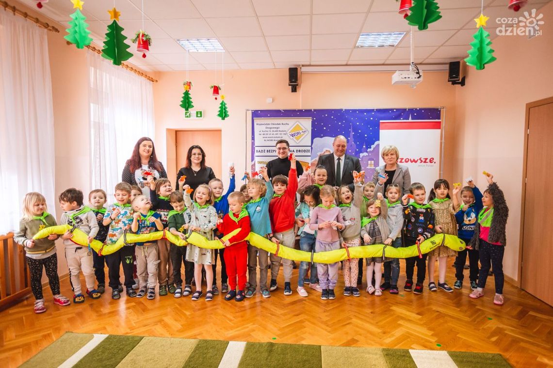 Bezpieczne i widoczne przedszkolaki