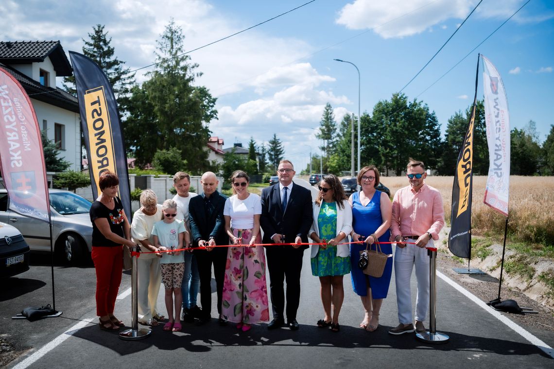 Bezpieczniej i wygodniej - nowa droga gminna w Makowie