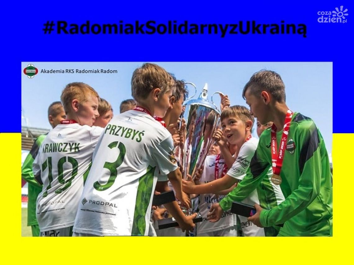 Bezpłatne treningi dla dzieci z Ukrainy w Akademii Radomiaka