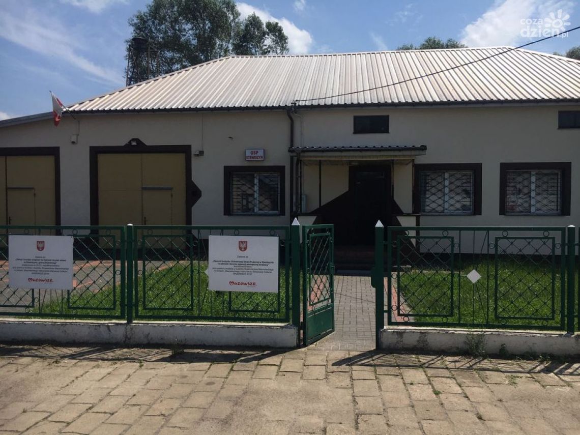 Białobrzegi. Gmina wyremontuje remizę OSP w Stawiszynie