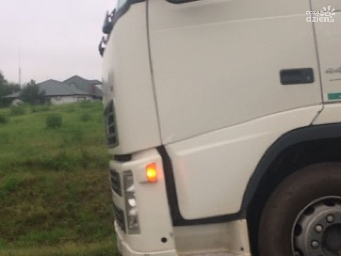 BIAŁOBRZEGI. Wypadek na krajowej "7" BIAŁOBRZEGI. Wypadek na krajowej "7"