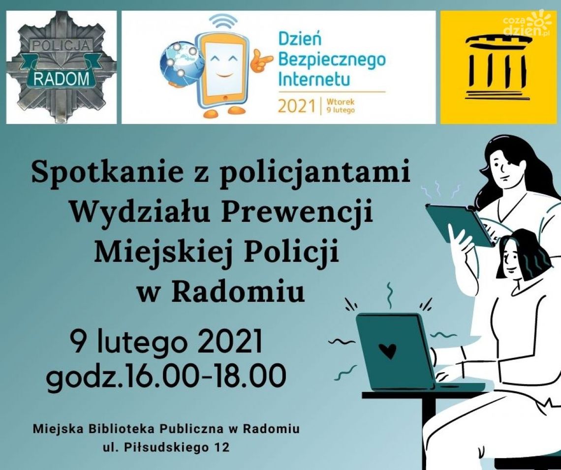 Biblioteka zaprasza na spotkanie z policjantami