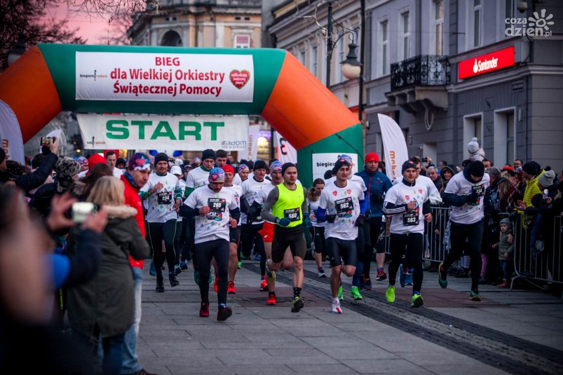 Bieg WOŚP. Pobiegło ponad 500 osób Bieg WOŚP. Pobiegło ponad 500 osób