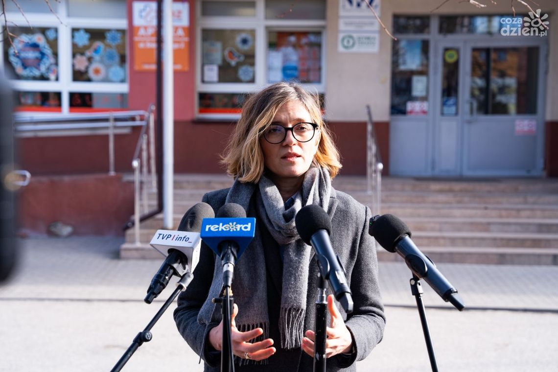 Biejat: System składkowy po prostu nie działa. Kandydatka Lewicy odwiedziła Lipsko 