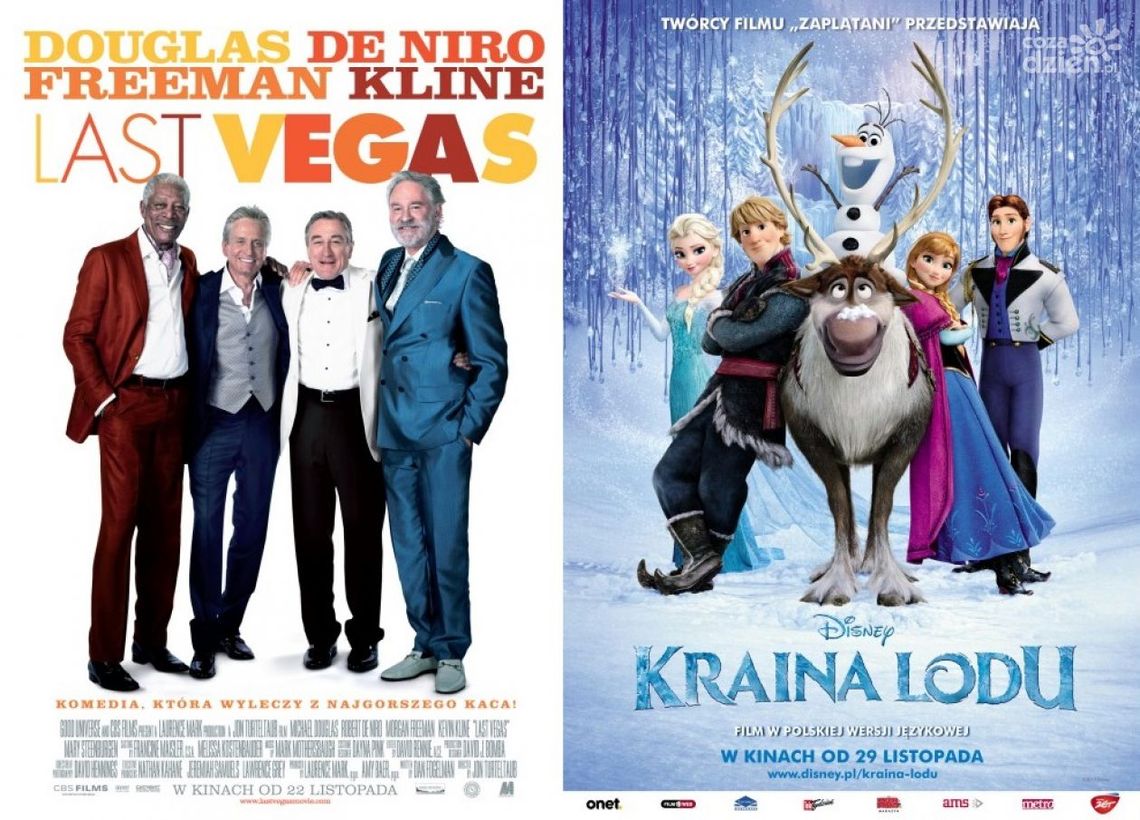 Bilety na "Last Vegas" i "Krainę lodu" - WYNIKI