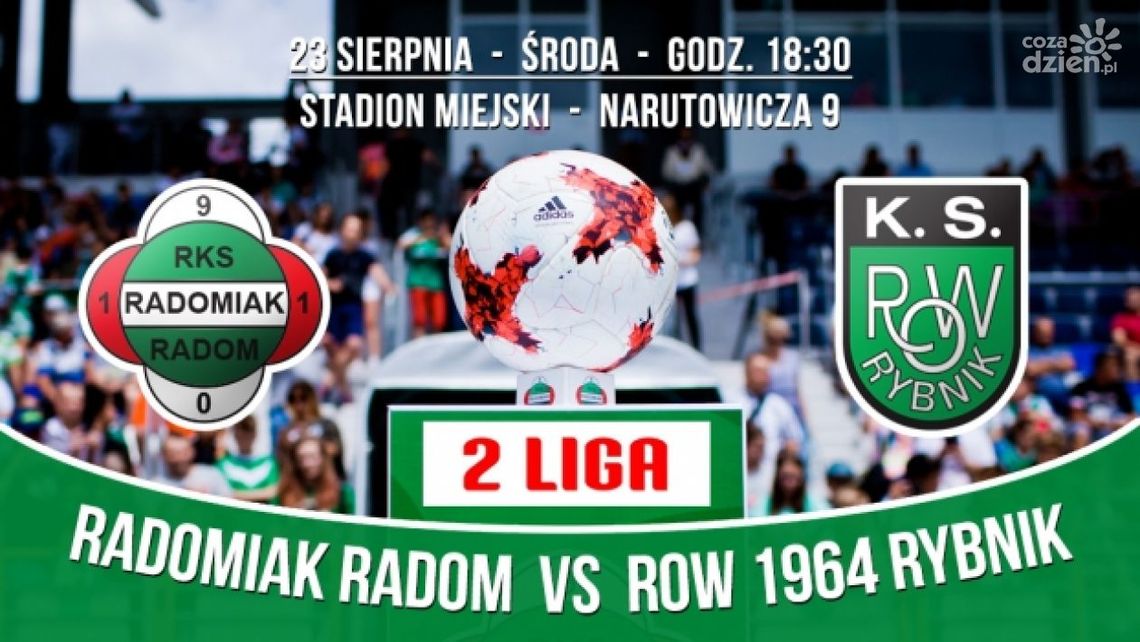 Bilety na mecz Radomiaka z ROW-em już w sprzedaży