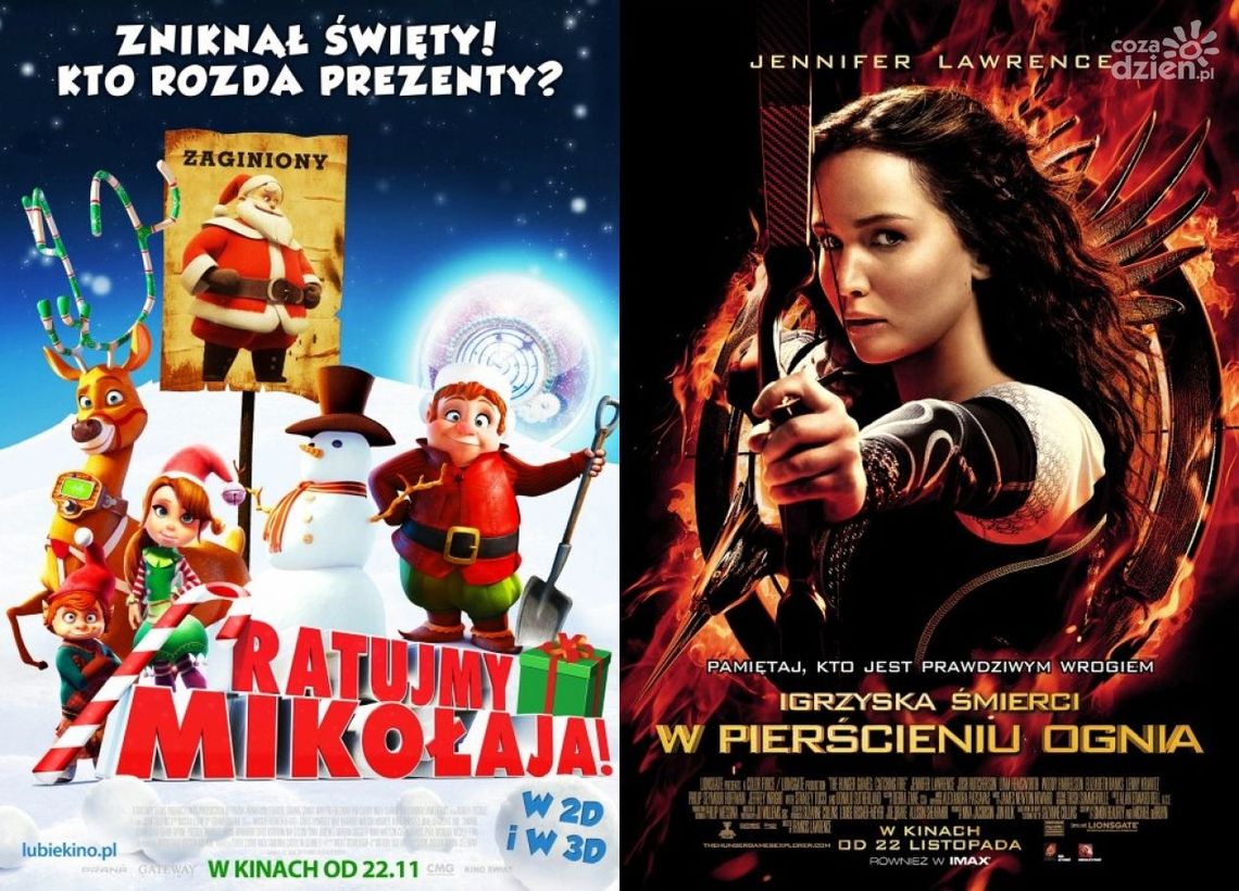 Bilety na "Ratujmy Mikołaja" i "Igrzyska śmierci: W pierścieniu ognia" - WYNIKI