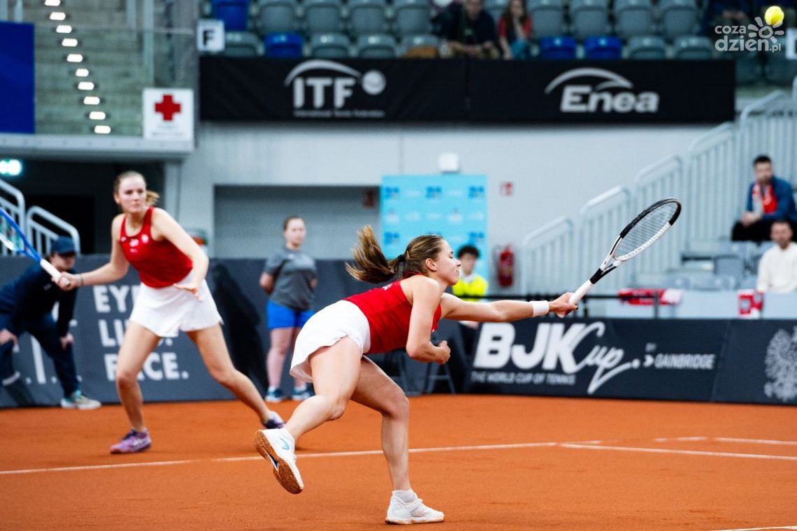BJK Cup w Radomiu: Debel również górą! Polki pokonały Szwajcarki 3:0