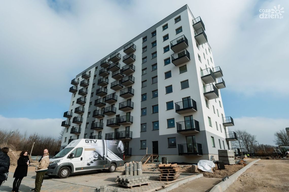 Blok na Michałowie na finiszu Blok na Michałowie na finiszu