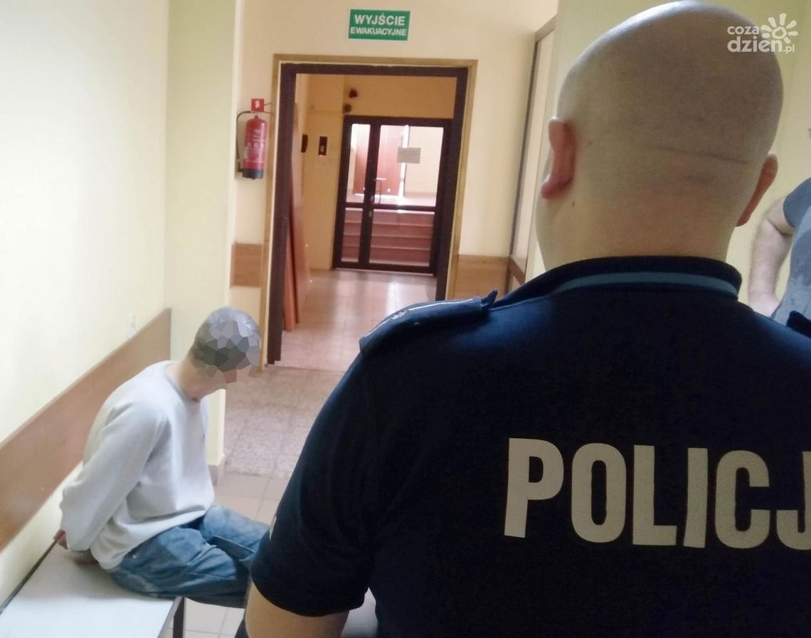 Bombiarz złapany Bombiarz złapany