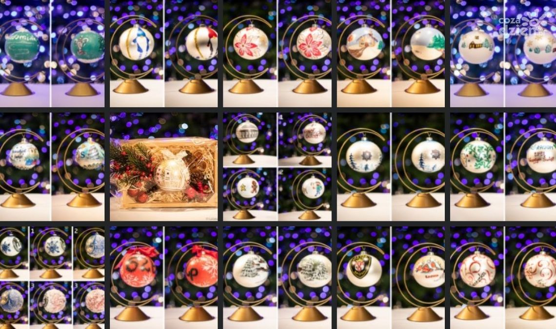 Bombki zlicytowane. Najdroższa prezydenta Bombki zlicytowane. Najdroższa prezydenta